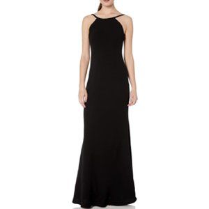 Calvin Klein Women's Dress Deep Black Sz 8 Halter